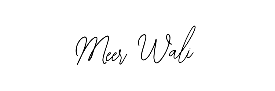 You can use this online signature creator to create a handwritten signature for the name Meer Wali. This is the best online autograph maker. Meer Wali signature style 12 images and pictures png